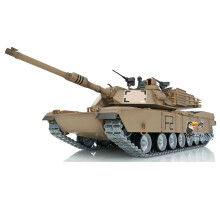 Customizable 1/16 Heng Long RC Abrams FPV Battle Tank with 360Â Turret & Barrel Recoil - Model TH17805