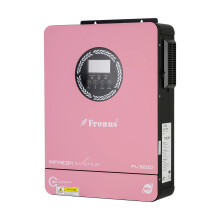 EU Stock 1800W/3000W Hybrid Solar Inverter - 24V to 230V Pure Sine Wave, Off-Grid with Built-in 80A MPPT Solar Controller, LiFePO4 Compatible