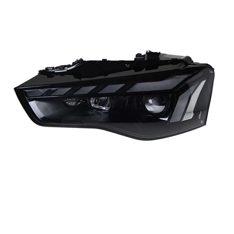 Audi A5/A5L LED Headlight Set (2013-2016) - DRL, Turn Signal, High Beam with Angel Eye Projector Lens (2pcs)