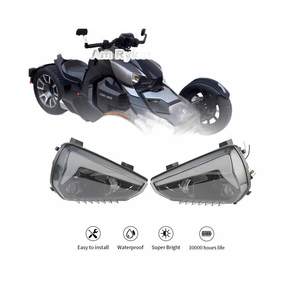 Premium Led Drl Headlight Kit For Can-Am Ryker - Enhance Visibility & Style 7445027219289
