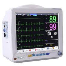 Compacte 12-inch multifunctionele ECG-monitor voor huisdieren - I voor honden, katten en kleine dieren