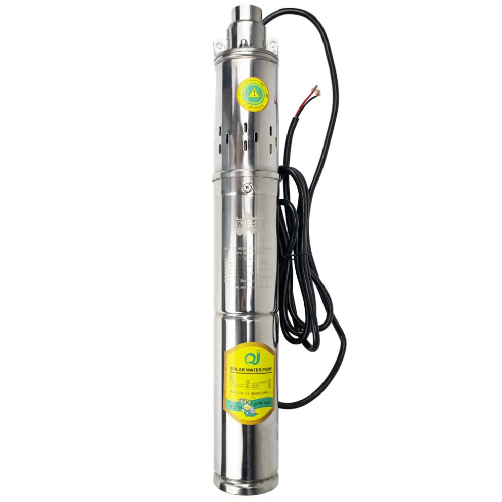 High-Performance 24V Solar Dc Brushless Submersible Pump With Built-In Controller, 370W, Max Flow 2T/H, Premium Quality Solar Pv Deep Well Pump 7445001082069