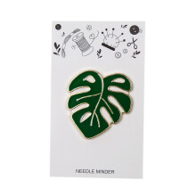 Magnetische Nadelhalter für Nähnadeln-Monstera deliciosa