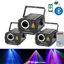 DJ Lazer Disco Lights: Powerful LED Party Lamp with Bluetooth Sound, DMX Remote Control, and Karaoke Function for Weddings and Events