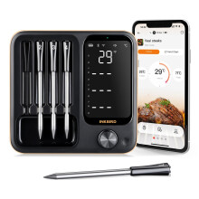 Wireless Smart BBQ Thermometer - Inkbird WiFi & Bluetooth Meat Thermometer for Oven, Grill, Smoker, and Kitchen Cooking