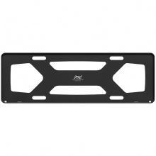 Premium Magnesium-Aluminum Alloy Car License Plate Frame - High-End Protective & Decorative Design