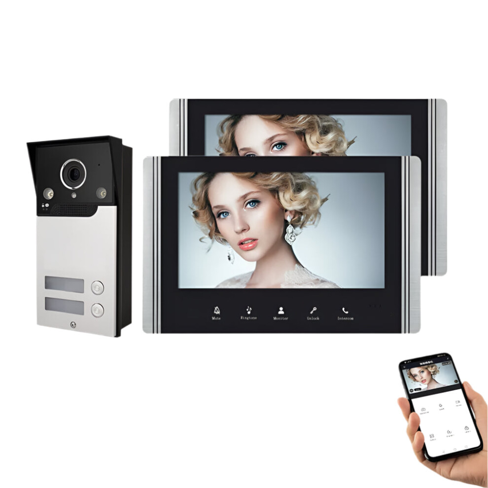 Tuya Smart Wifi 1080P Video Intercom System With 7-Inch Monitor For Home Doorbell & Apartment Entry 313030289223