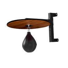 Heavy-Duty Wall-Mounted Speed Bag & Reflex Ball Set for Boxing and Sparring Exercise