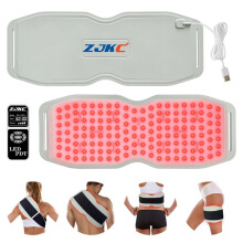 ZJKC Silicone NIR Infrared Light Therapy Device for Back Pain Relief, Joint Inflammation Reduction, and Slimming