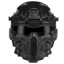 Advanced Tactical Helmet with Communication Headset for Paintball, Airsoft, and Hunting Protection