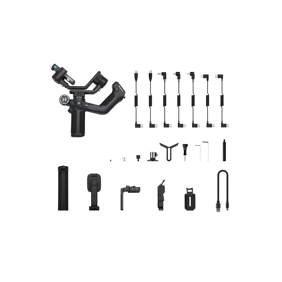 Feiyutech Scorp Mini 2: All-In-One 3-Axis Handheld Gimbal Stabilizer For Sony, Gopro, Iphone 15 With Ai Tracking 313043683605