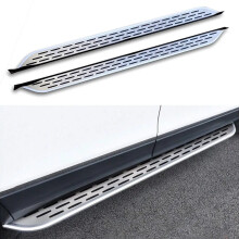 Audi Q7 2006-2015 Fixed Running Board Side Step Nerf Bar - 2pcs Set