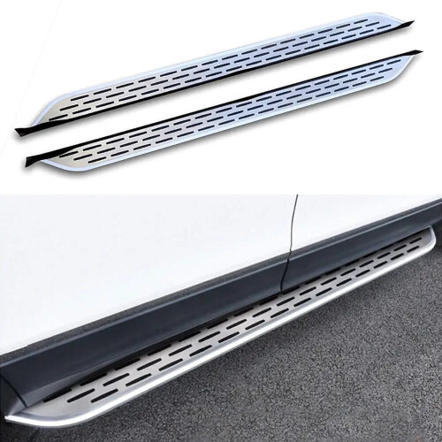 Audi Q7 2006-2015 Fixed Running Board Side Step Nerf Bar - 2pcs Set