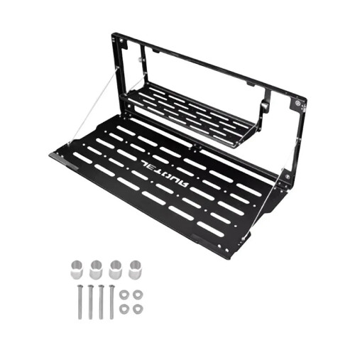 Jetour Traveler T2 2024 Double Layer Folding Trunk Storage Rack - Tailgate Car Modification Accessory