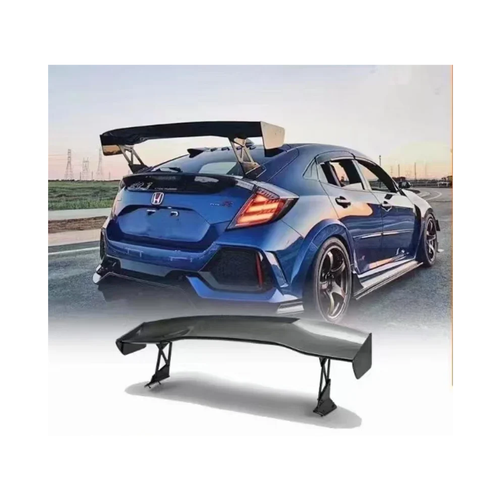 Honda Civic Fk4/Fk7/Fk8 Type R 5-Door Hatchback (2016-2021) Premium Carbon Fiber Rear Wing Trunk Lip Spoiler 711181666212