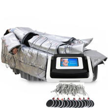 Advanced 3-in-1 Far Infrared EMS Pressure Therapy Machine for Legs & Body - Air Pressure Presoterapia & Lymphatic Drainage