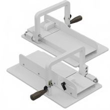 Compact All-Metal Manual Soap & Candle Cutter - Precision DIY Crafting Tool for Home Use