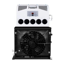 Versatile 12V/24V Electric Air Conditioner for Buses, Trucks, Excavators, and Agricultural Machinery