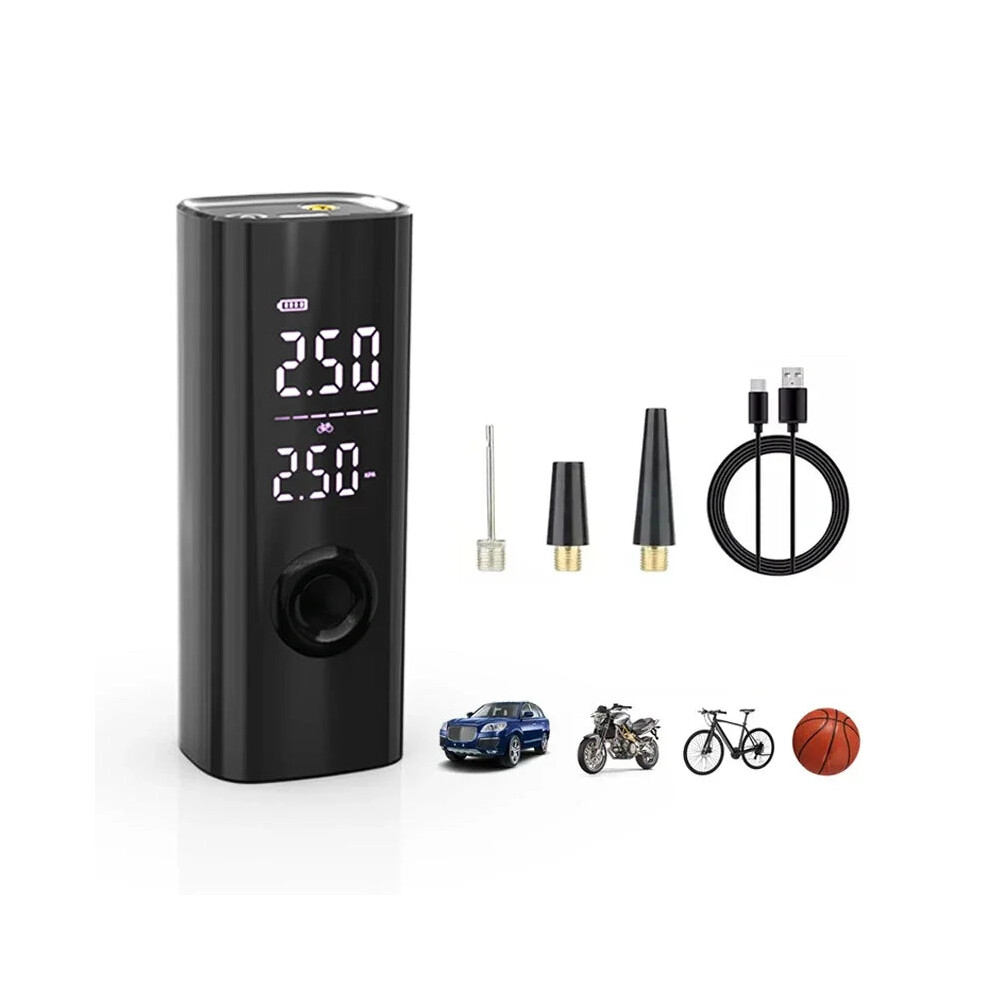 Compact Wireless 12V Tire Inflator For Trucks, Motorcycles, And Cars 313053759796