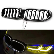 BMW 5 Serie & X Serie LED-nierengrille voor G20 G30 G32 G05 G06 G01 G02 G08 X3M F95 F96 F30 F10 i3 iX3 iX4 modellen - Upgrade voorbumper