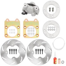 Complete Front Disc Brake Conversion Kit for Honda Fourtrax, Rancher, Foreman, Rubicon, and Rincon Models (300-650)