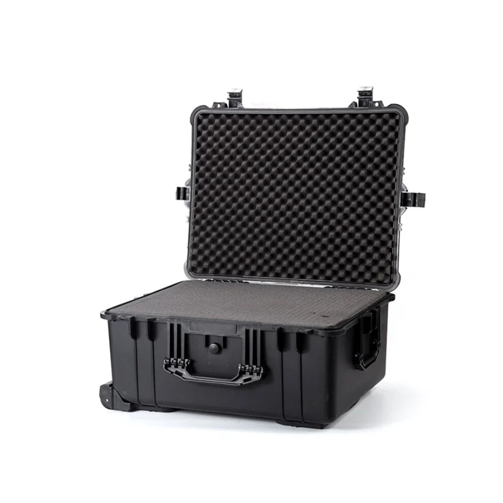 Waterproof & Dustproof Trolley Case Toolbox With Pre-Cut Foam Lining For Camera & Instrument Protection 744110267402