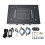 Smart LED Rainfall Ceiling Shower Head with Remote Control and Multifunctional Square Sprayer 1