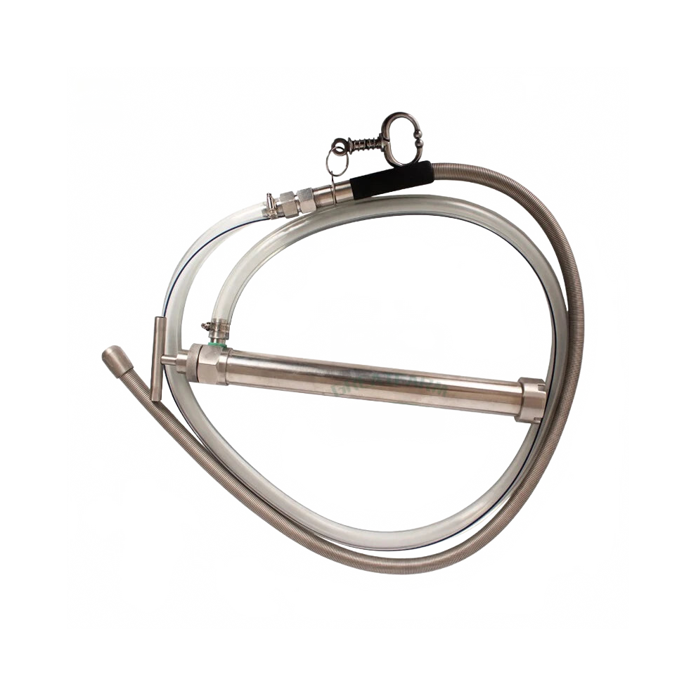 Heavy-Duty Cattle Fluid Feeder & Drench Device - High-Pressure Veterinary Pump For Postpartum Cow Care & Irrigation 744110104486