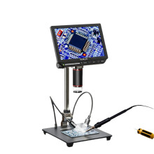 Elikliv EM4K 52MP 4K Digital Microscope - 2000X Magnification for Coin & Soldering Enthusiasts
