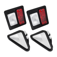 Premium Exterior Head & Tail Light Kit for Bobcat Loaders: Models S130, S160, S220, S300, S330, S450, S510, S590, S650, S770, S750, S850