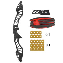 25-Inch ILF Aluminum Alloy Recurve Bow Riser - Right Handed for Archery, Hunting & Shooting