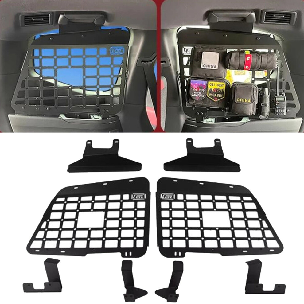 Toyota Land Cruiser 300 Lc300 J300 (2022-2024) Rear Window Molle Panel Modular Storage System - Interior Cargo Rack Kit 7445034749748