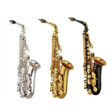 875EX Professional Alto Saxophone - Gold Finish, Made in Japan with Complete Band Package