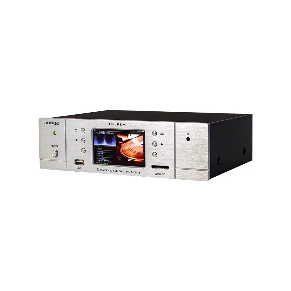 Premium Hifi Music Player With Ak4493eq Dac, Bluetooth 5.0, 64-Bit 384Khz Dsd256, Lossless Digital Turntable & Spectrum Display 313045620653