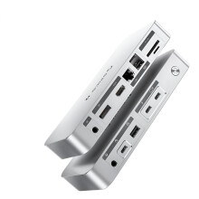 Orico Thunderbolt 4 USB-C Docking Station: 40Gbps Speed, HDMI, Card Reader, RJ45