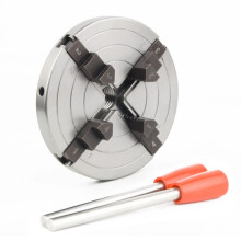 Precision 6-Inch 4-Jaw Self-Centering Wood Lathe Chuck - 1x8 TPI M33 for Woodturning Mastery