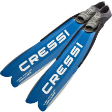 Cressi Gara Modular Impulse Free Diving Fins - Professional Changeable Blade Long Fins for Adults (Men & Women) - New 2022 Model