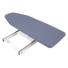 Compact Retractable Foldable Ironing Board - Easy Install Pull-Out Design for Cabinet Storage