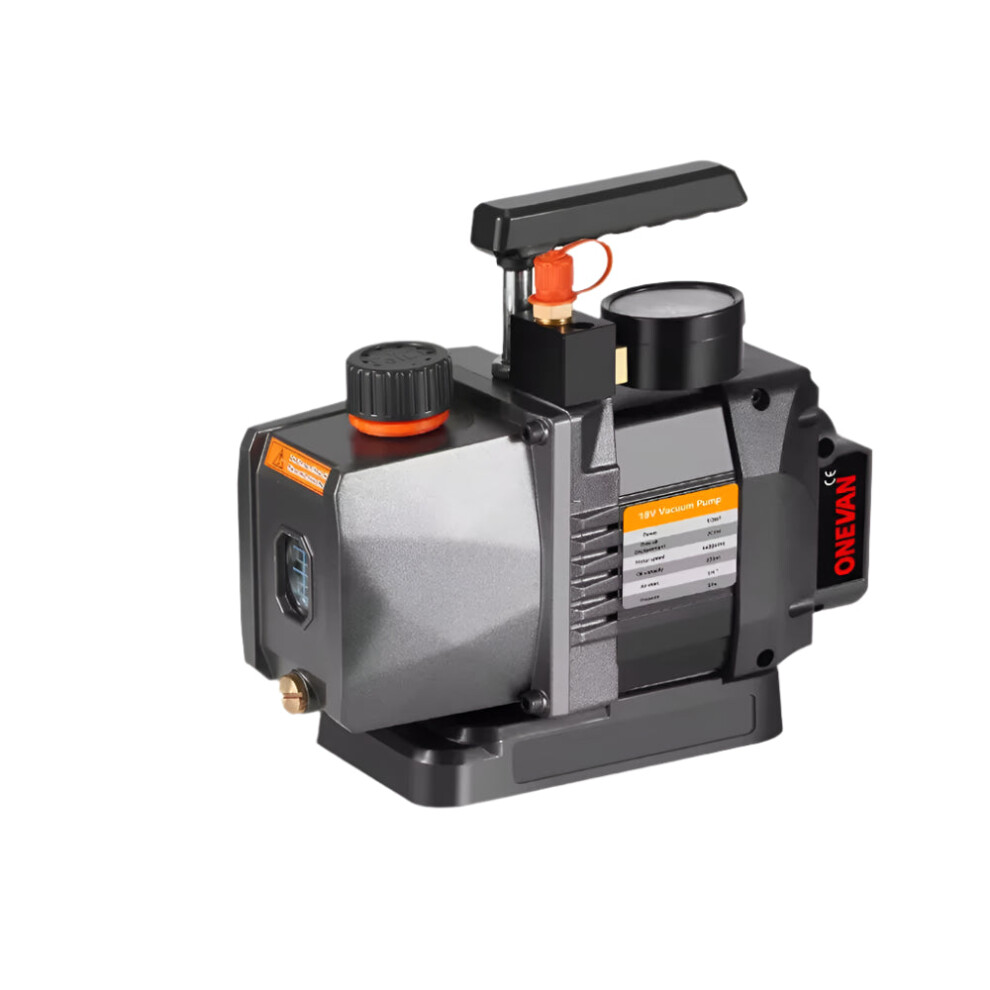 Onevan 2Hp Brushless Refrigerant Vacuum Pump - 7Cfm, 1/4 Air Conditioning Cooling Pump Compatible With Makita 18V Battery For Car & Household Use 711181220513