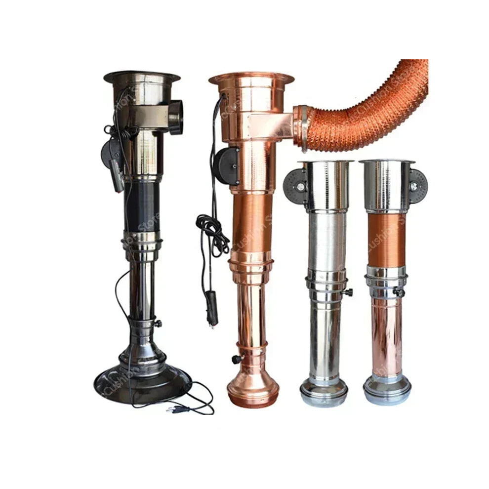 Premium Telescopic Bbq Smoke Extractor For Roast Meat Shops - ! 7445050822814