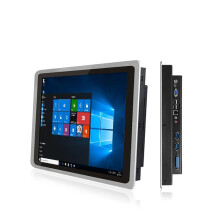 Compact 13.3-Inch Industrial Panel PC with Capacitive Touch, Core i7-6500U, 4GB RAM, 128GB SSD