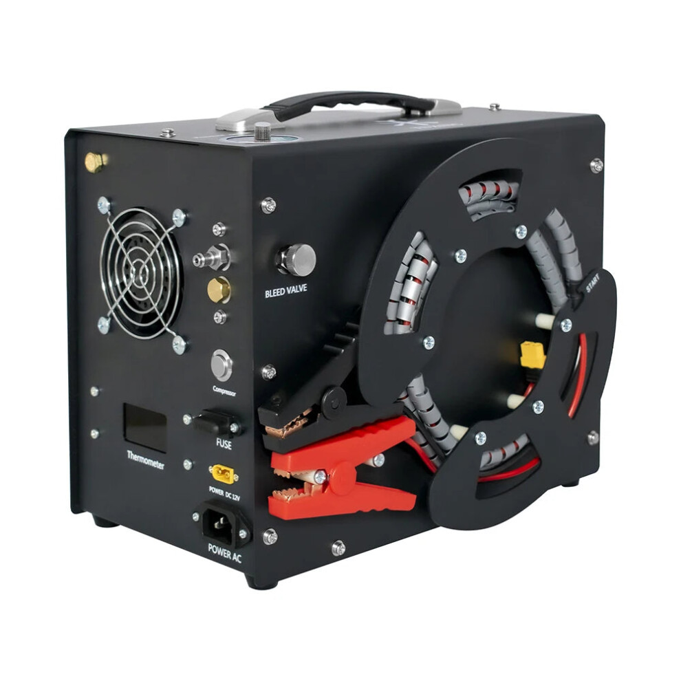 Tuxing 300Bar 4500Psi Pcp Air Compressor With Built-In 12V Portable Power Adapter & Auto-Stop Feature - Model Txes062 711181627664