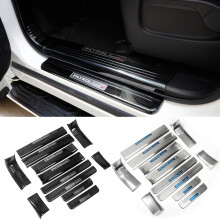 Nissan Patrol Y62 Stainless Steel Door Sill Protectors - 12-Piece Set (2013-2023)