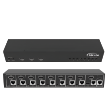 Blikvm Bliswitch V2: 8-Port ATX KVM Switch for Seamless USB Mouse, Keyboard, and Display Sharing Across Blikvm V1-V4 & Pikvm