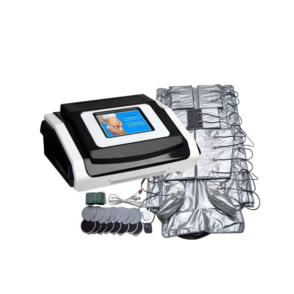 3-in-1 Lymphatic Drainage Massager with Air Pressure Therapy & EMS Slimming Suit for Spa Use