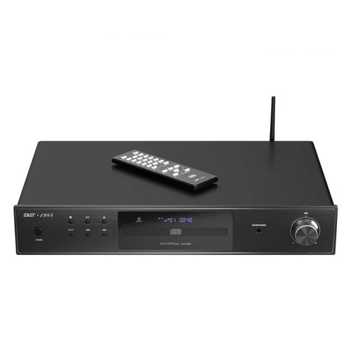 Premium HiFi Bluetooth 5.0 CD Player with DTS Decoding & USB Lossless Playback, Featuring Headphone Amplification Output