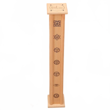 Automatic Birch Rain Stick: Ocean Sound Meditation Device for Yoga and Healing