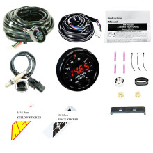 AEM X-serie breedband O2-lucht/brandstofverhoudingsmeterkit met LSU 4.9-zuurstofsensor (15,4 x 3 cm)