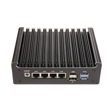 Alder Lake N100 Soft Router Mini PC with 8GB DDR4, 256GB NVMe SSD, Quad i226 2.5G LAN, AES-NI Firewall Device