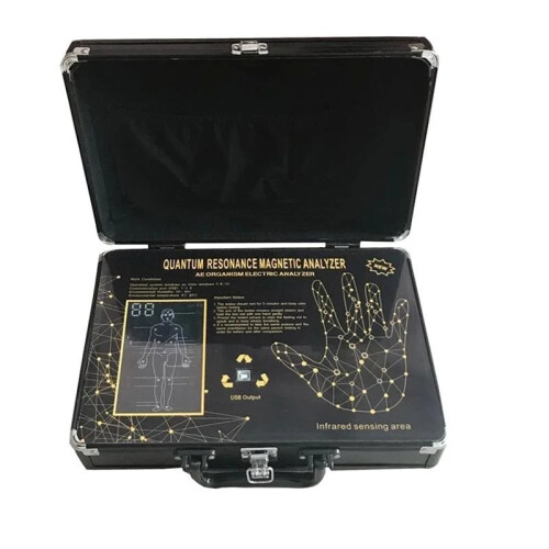 Quantum Magnetic Resonance Analyzer: Full Body Health Analysis with FIR Technology and Touch Interface (No Hand Sensor Required)